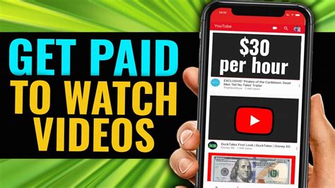 watch youtube video get paid